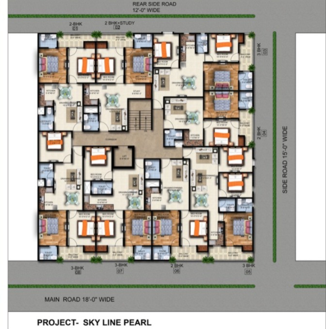 Skyline Pearl Site Plan 